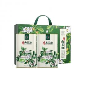 千岁好山茶油压榨一级(铁罐）1L*2瓶